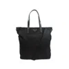 Prada Black Nylon Tote Bag