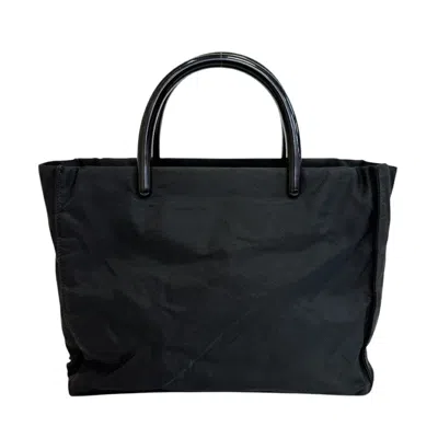 Pre-owned Prada Black Nylon Tote Bag ()