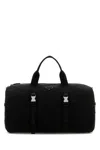 Prada Black Nylon Travel Bag