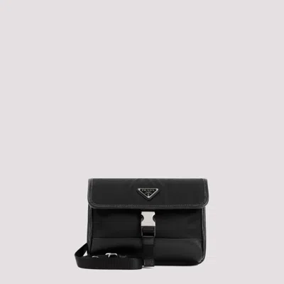 Prada Black Phone Holder Crossbody Bag