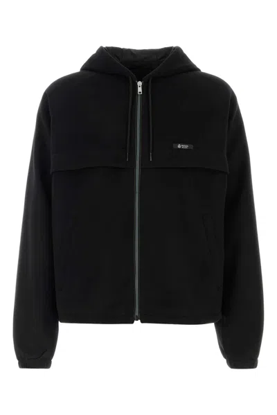 Prada Recycled Polyester Pile Jacket In Pattern