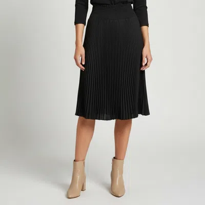 Pre-owned Prada Black Plisse Crepe Short Skirt S