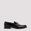 Prada Mocassini Con Logo In Black