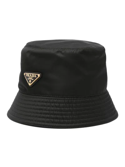 Prada Black Polyamide Hat