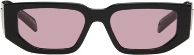 Prada Black Pr 09zs Sunglasses