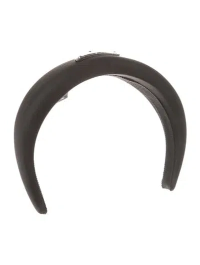 Pre-owned Prada Black  Fabric Hairband