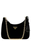 Prada Black  Re-edition Mini Handbag In Black
