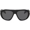 Prada 0pr C05s Oversized Sunglasses In Black