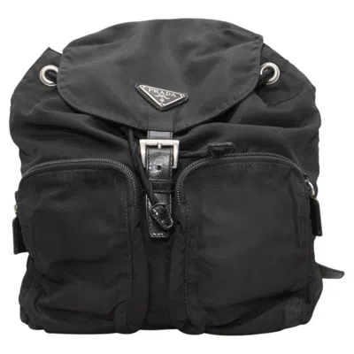 Pre-owned Prada Black  Small Nylon Backpack