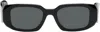 Prada Black ' Symbole' Sunglasses In Black