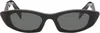 Prada Cat-eye Frame Sunglasses In Black