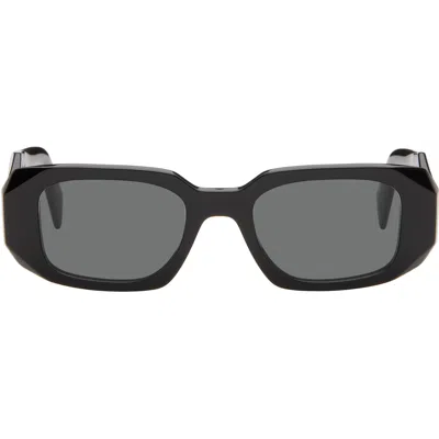 Prada Black ' Symbole' Sunglasses In Pink
