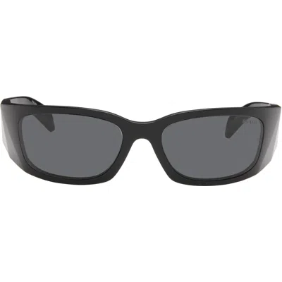 Prada Black ' Symbole' Sunglasses In Pink