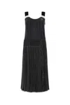 Prada Women's Silk Dress In Black