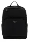 Prada Re-nylon Triangle Logo Backpack
