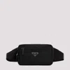 Prada Men's Re-nylon Bumbag In Black
