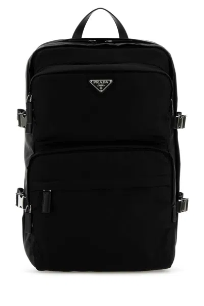 Prada Black Re-nylon Backpack