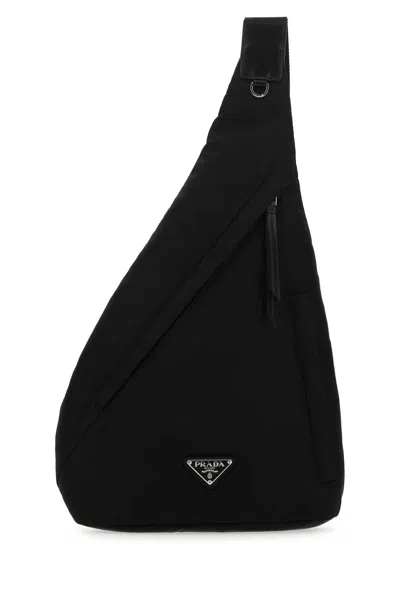 Prada Black Re-nylon Backpack
