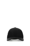 Prada Black Re-nylon Baseball Cap In Black
