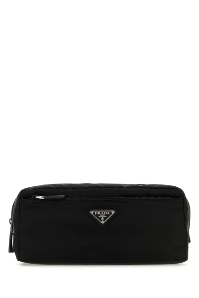 Prada Black Re-nylon Beauty Case