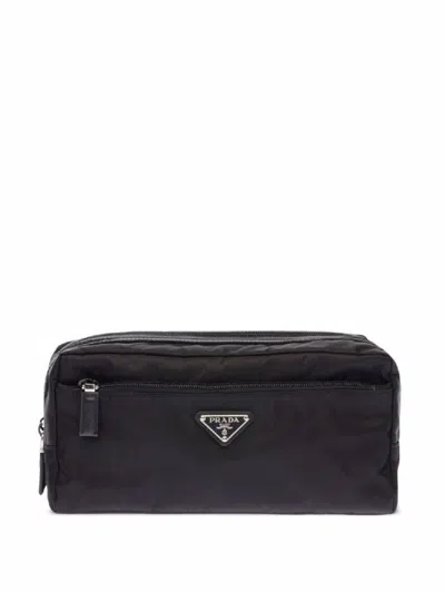 Prada Black Re-nylon Beauty Case