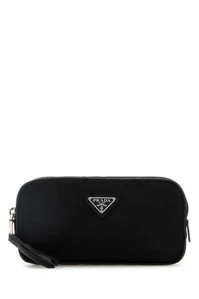 Prada Black Re-nylon Belt Bag