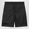 Prada Re-nylon Bermuda Shorts In Black
