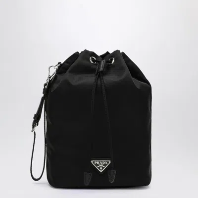 Prada Black Re-nylon Bucket Women