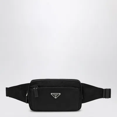 Prada Black Re-nylon Bumbag Men