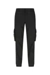 Prada Re-nylon Cargo Trousers In Black