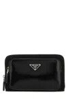 Prada Black Re-nylon Crossbody Bag In Black