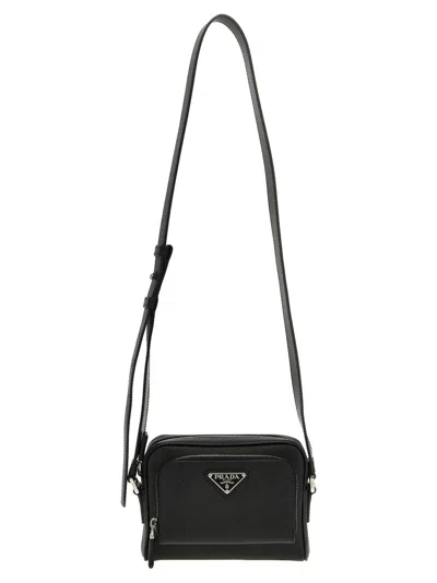 Prada Black Re-nylon Crossbody Strap