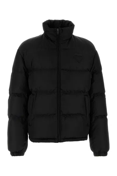 Prada Black Re-nylon Down Jacket