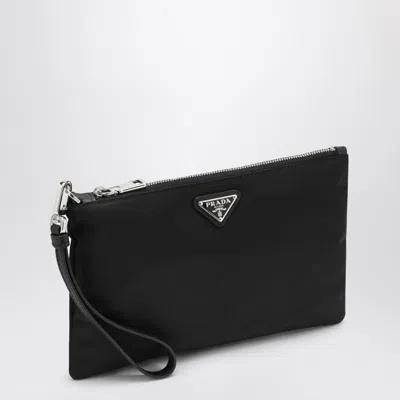 PRADA PRADA BLACK RE-NYLON ENVELOPE MEN