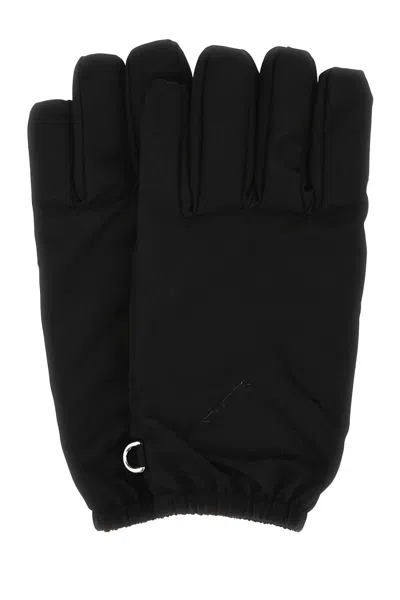 Prada Black Re-nylon Gloves