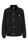 Prada Long-sleeved Casual Jacket In Nero