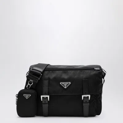 Prada Black Re-nylon Medium Cross-body Bag Women