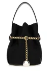Prada Black Re-nylon Mini Bucket Bag In Black