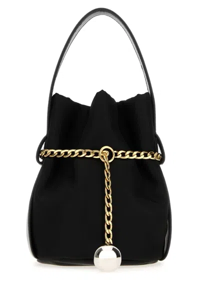 PRADA BLACK RE-NYLON MINI PETIT SAC NOIR BUCKET BAG