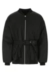 Prada Giubbino Imbottito In Re-nylon Nero Uomo