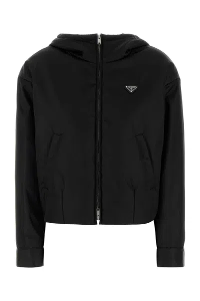 Prada Black Re-nylon Padded Jacket