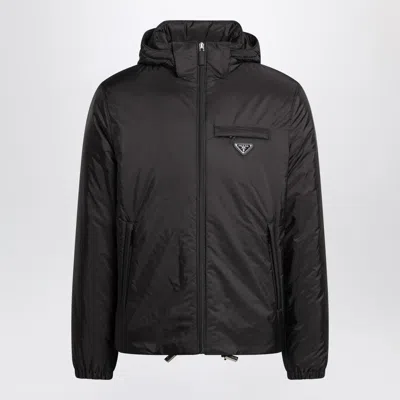 Prada Black Re-nylon Padded Jacket Men
