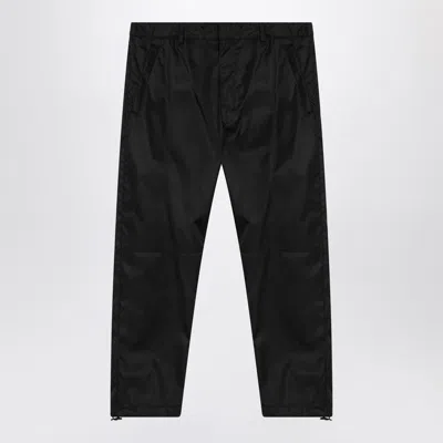 Prada Re-nylon Joggers In Black