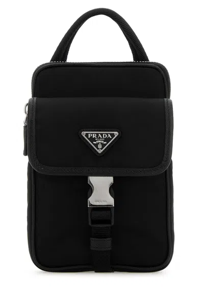 Prada Black Re-nylon Phone Case
