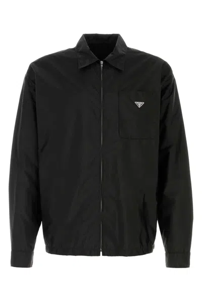 Prada Black Re-nylon Shirt