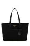 Prada Large Re-edition 1978 Shopping Bag With Front Pocket