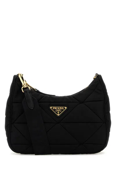 Prada Black Re-nylon Shoulder Bag
