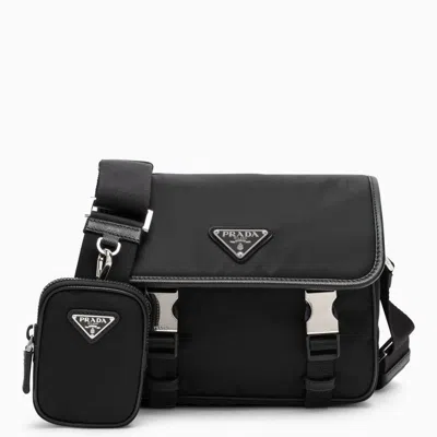Prada Black Re-nylon Shoulder Bag