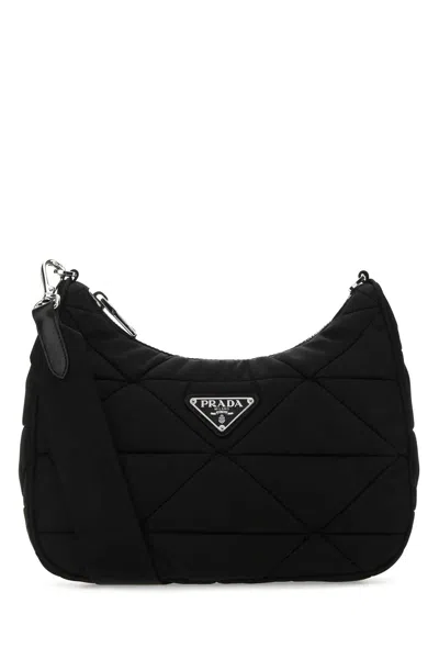 Prada Black Re-nylon Shoulder Bag