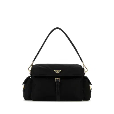 Prada Black Re-nylon Shoulder Bag